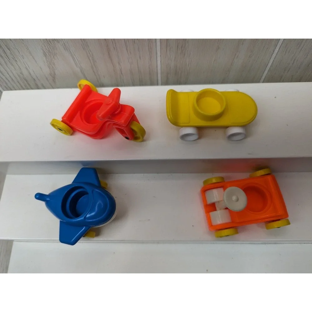 Fisher-Price Little People vintage kid ride ons skateboard trike plane wagon toy